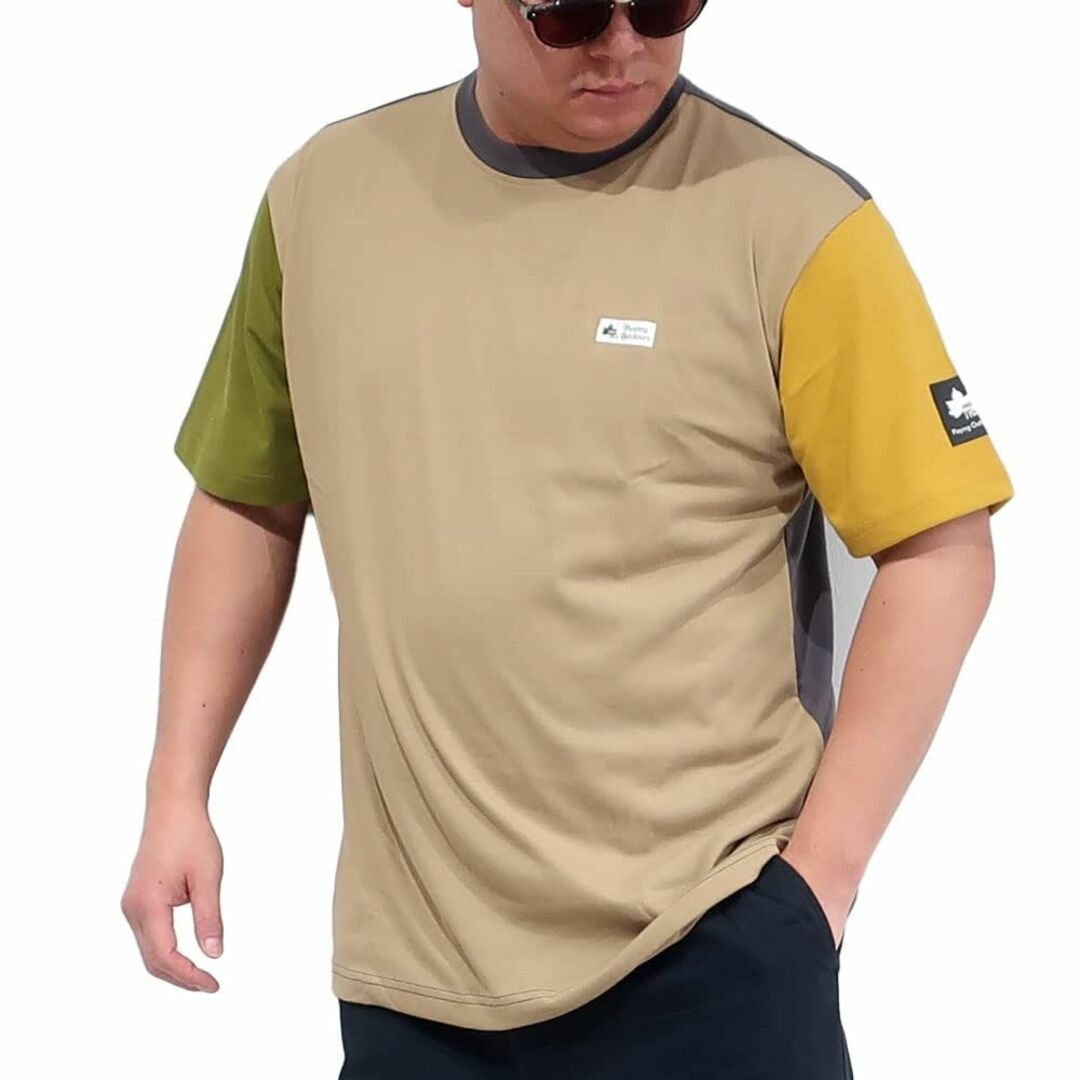 [LOGOS park] メンズ 大きいサイズ ブランド ロゴスパーク Tシャツ