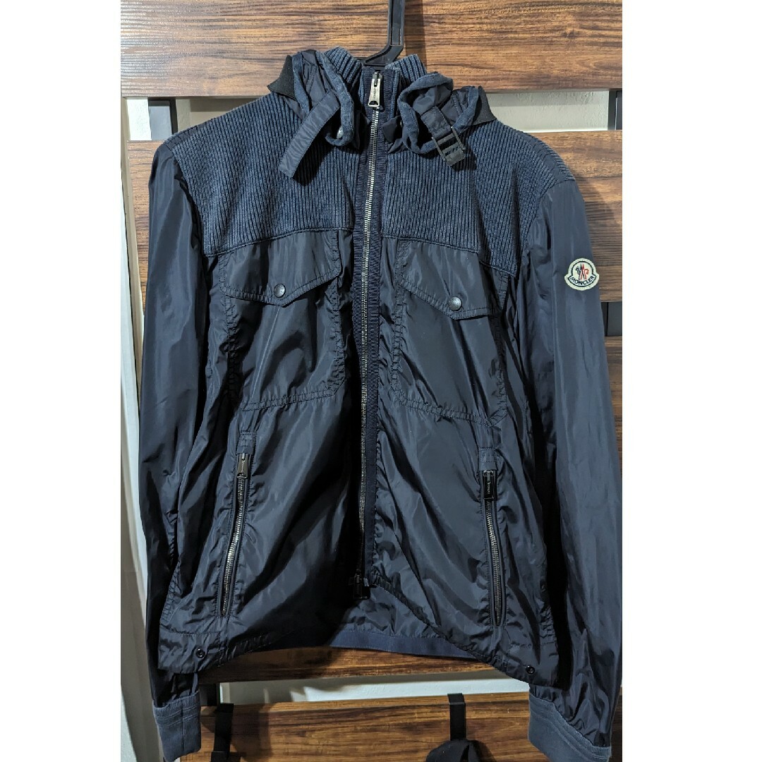 MONCLER DILLON 2way ナイロンジャケット 2 ネイビー