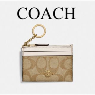 【未使用】coach コーチ コインケース カードケース 鑑定済 CO-307