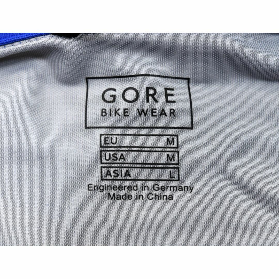 GORE ゴア Power WS ソフトシェル ジャージ size:L 青