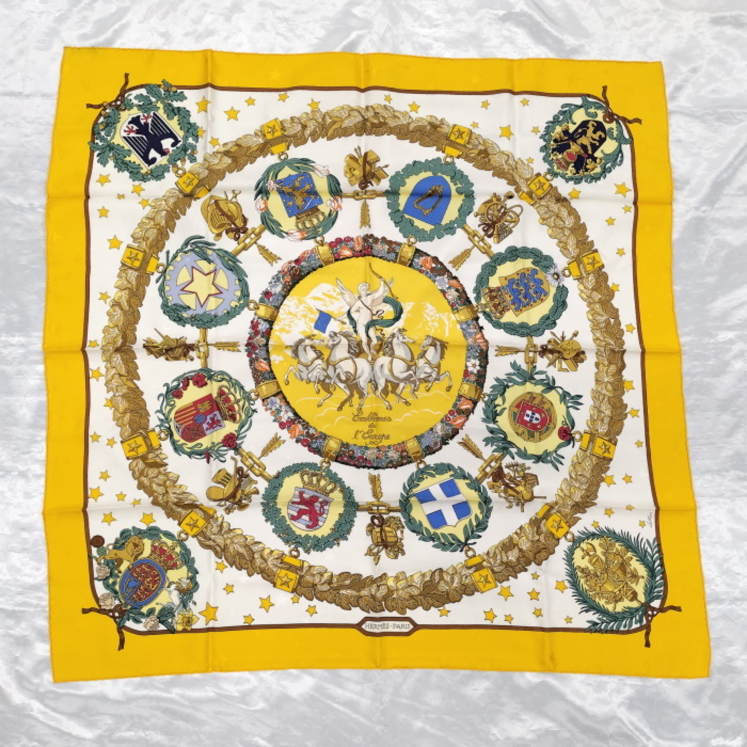 Hermes - HERMES カレ90 Emblemes de L'Europe スカーフの通販 by
