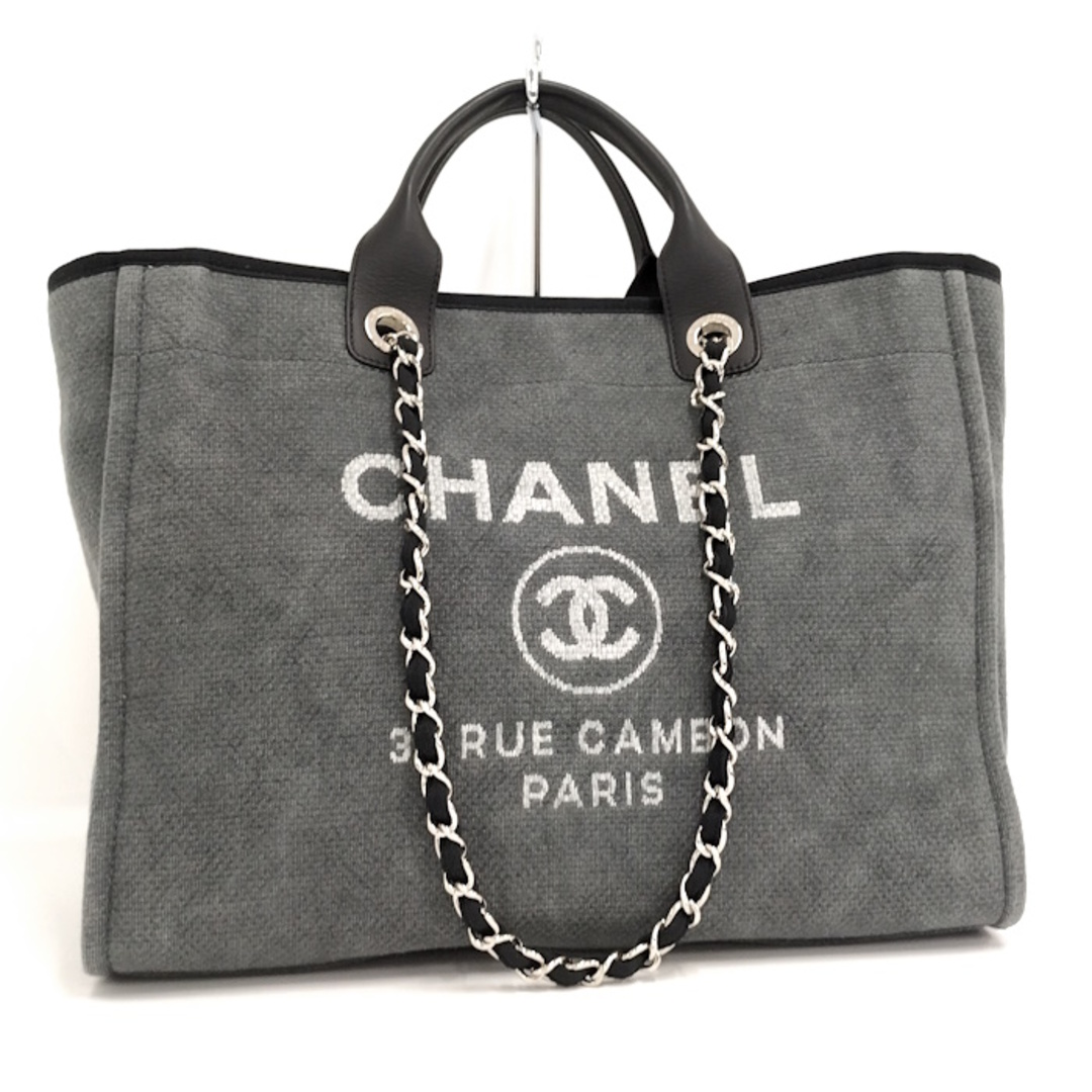 CHANEL ドーヴィルGM ラージ 2WAY ハンドバッグ ショッピングバッグ