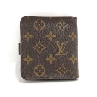 LOUIS VUITTON 財布 二つ折り モノグラム コンパクトジップ