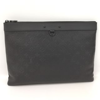 ルイヴィトン(LOUIS VUITTON)のLOUIS VUITTON ポシェット ディスカバリー クラッチバッグ ブラック(クラッチバッグ)