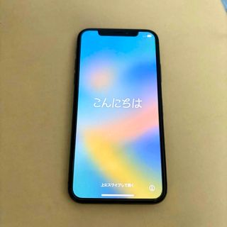 アップル(Apple)のiPhone X ブラック64GB iPhone10 Space Gray(スマートフォン本体)