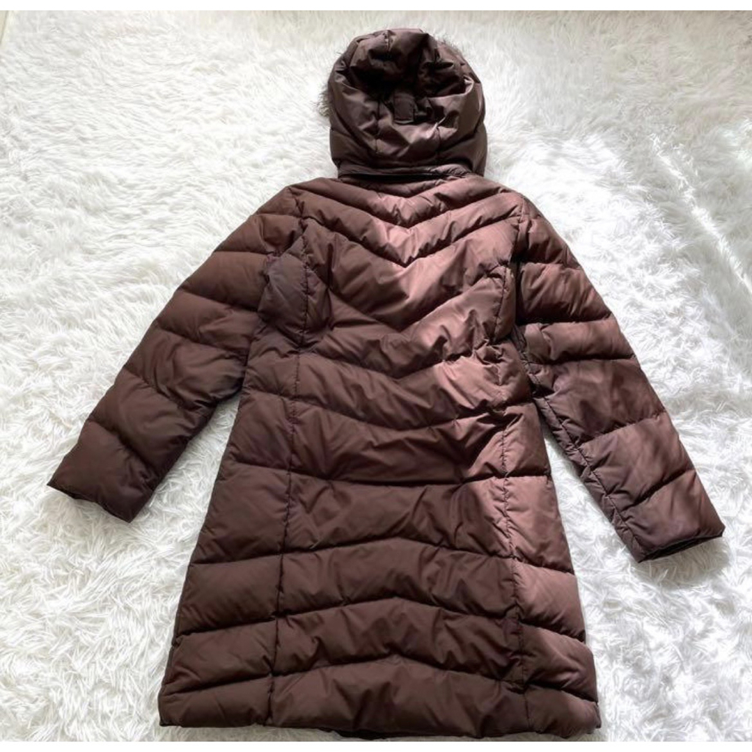 Eddie Bauer - 極美品♪エディバウアー/ダウンAラインコート☆フード