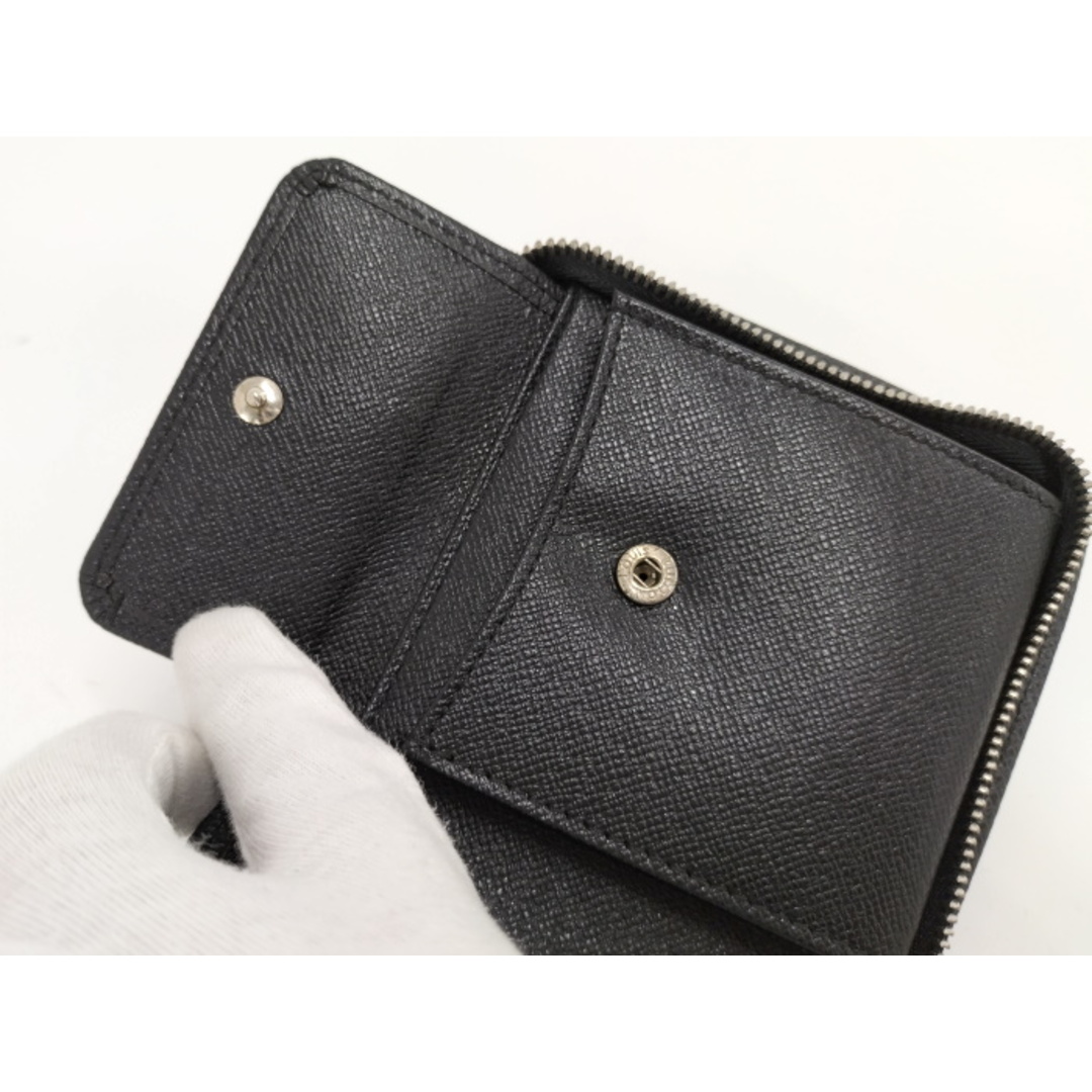 LOUIS VUITTON - LOUIS VUITTON ポルトビエ モネ ジップラウンド