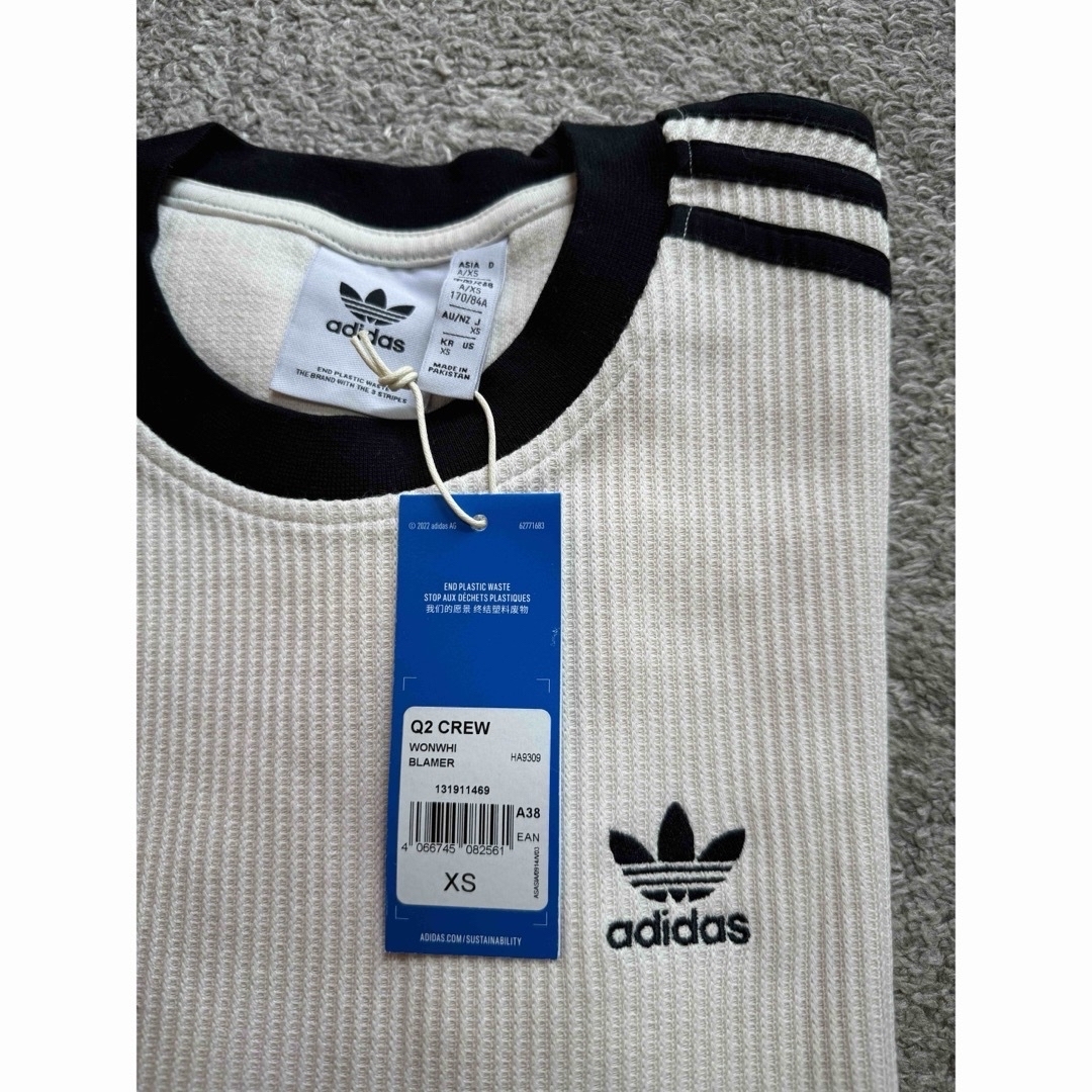 adidas - アディカラー クラシックス ワッフル クルーネック