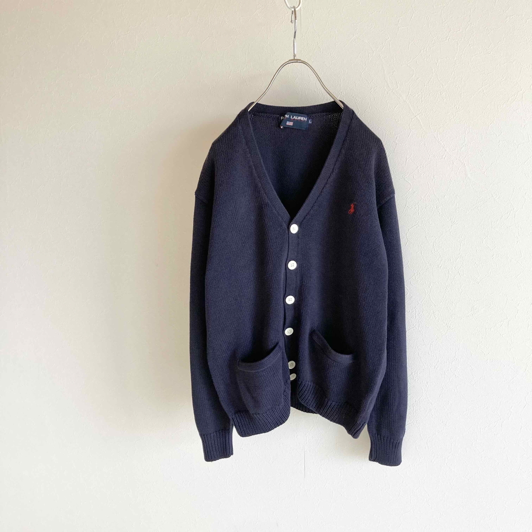 絶対的な信頼 Lauren Ralph - コットン ロゴ刺繍 ポロスポーツ ラルフローレン ニット+セーター