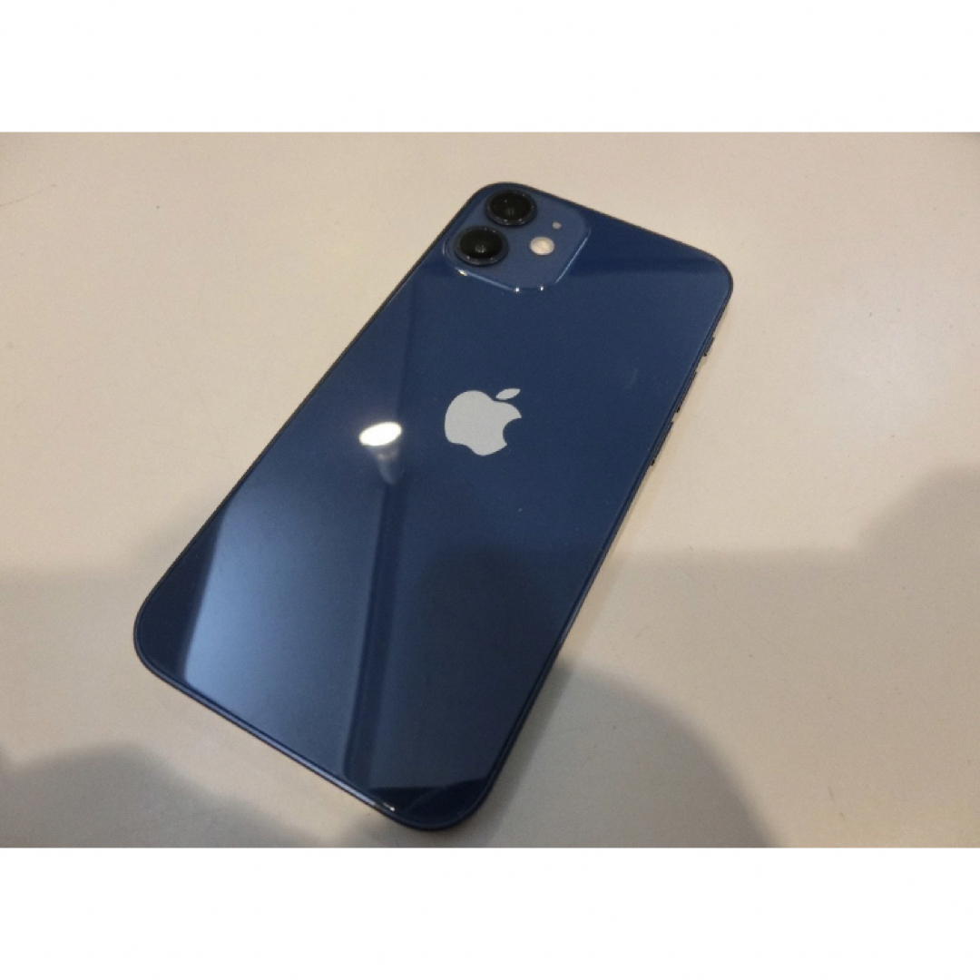 SIMフリー☆Apple iPhone12 mini 128GB ブルー  スマホ/家電/カメラのスマートフォン/携帯電話(スマートフォン本体)の商品写真