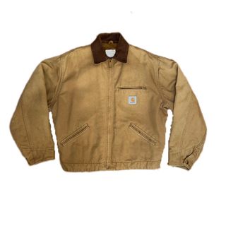 カーハート(carhartt)の80s Carhartt ダック地デトロイトジャケット 星型ロゴ(フライトジャケット)