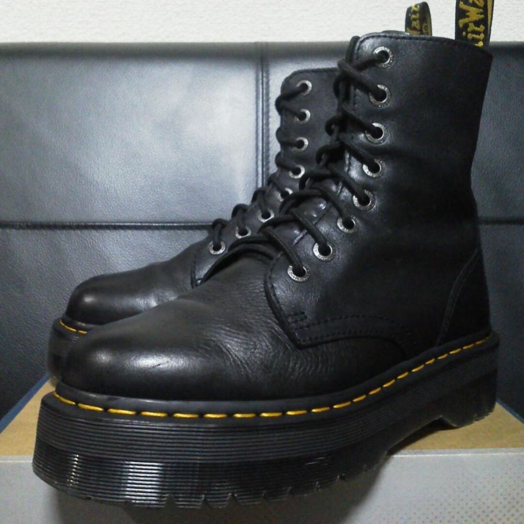 Dr.Martens JADON Ⅲ UK7 黒 厚底 8ホール