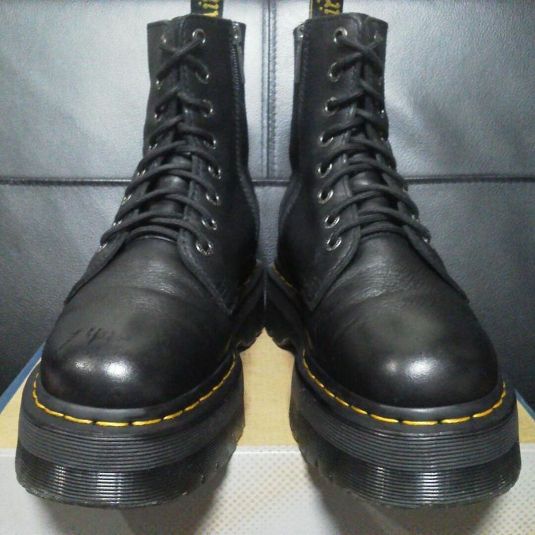 Dr.Martens JADON Ⅲ UK7 黒 厚底 8ホール 1