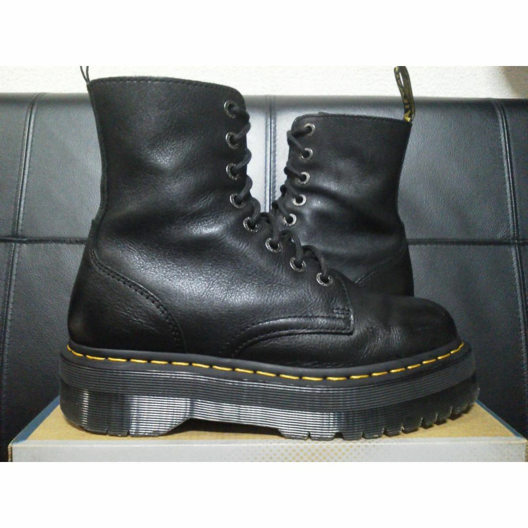 Dr.Martens JADON Ⅲ UK7 黒 厚底 8ホール 2