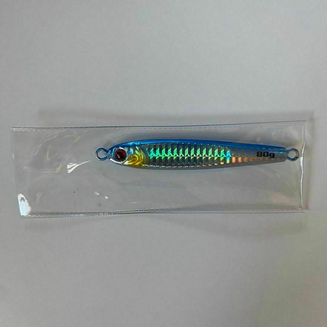 鉄板リードフィッシュルアーベイト 海釣り 船釣り フィッシュ 魚 80g スポーツ/アウトドアのフィッシング(ルアー用品)の商品写真