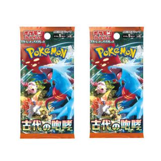 【新品未開封】ポケモンカード 古代の咆哮 2パック (Box/デッキ/パック)