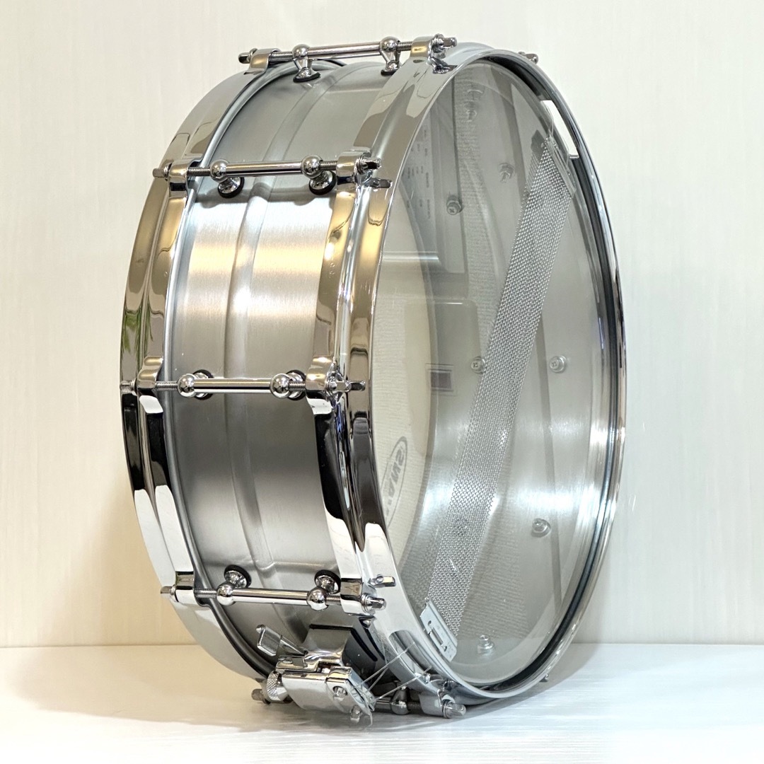ドラムJUG アルミ スネアドラム 14×5 アルミニウム Negi Drums ネギ 