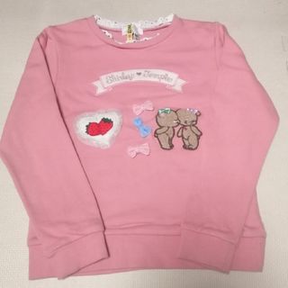 シャーリーテンプル(Shirley Temple)の140  シャーリーテンプル  くまモチーフトレーナー(Tシャツ/カットソー)