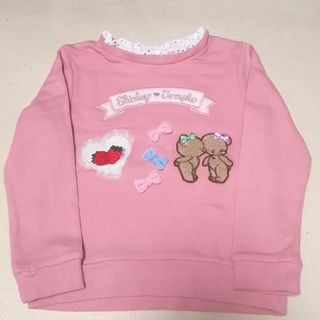 シャーリーテンプル(Shirley Temple)の120  シャーリーテンプル  くまモチーフトレーナー(Tシャツ/カットソー)