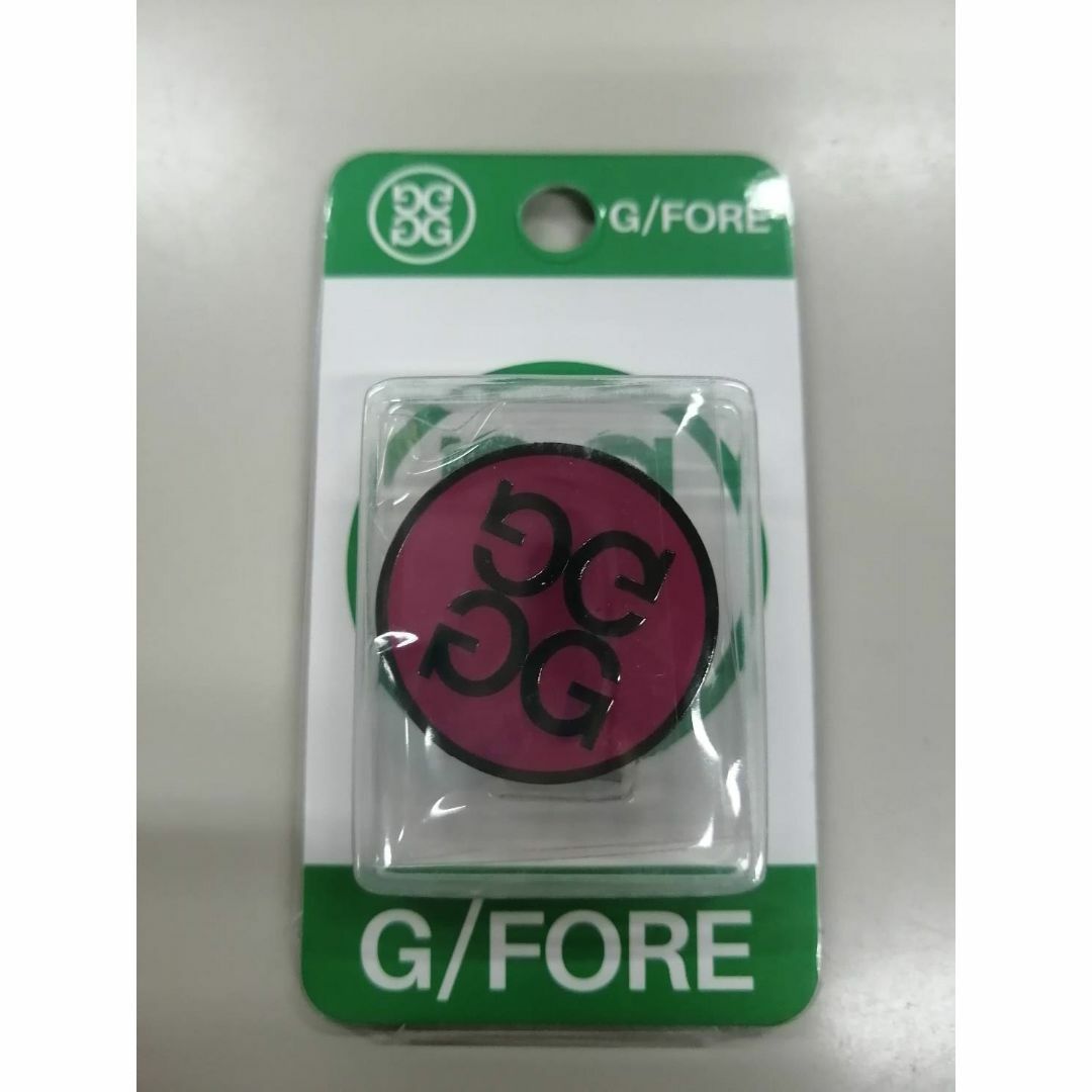 G FORE ジーフォア ゴルフマーカー クリップマーカー ピンク