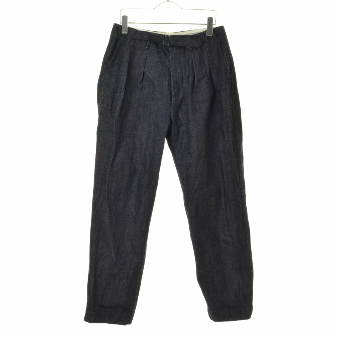 【RAINMAKER】BELTED TROUSERS ベルテッド デニムパンツCOTTON100％付属品