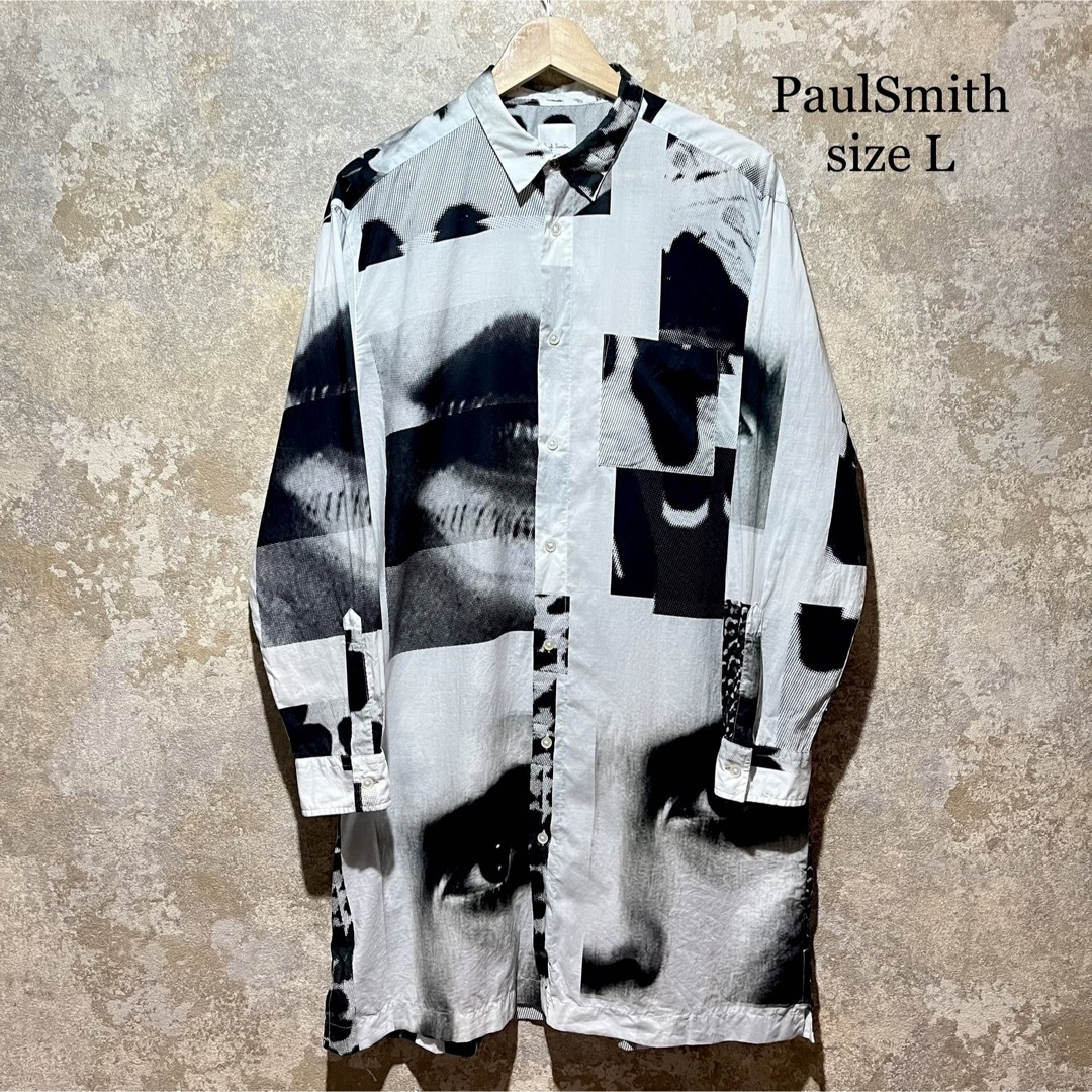 Paul Smith - PaulSmith ポールスミス 総柄 ロングシャツ オーバー