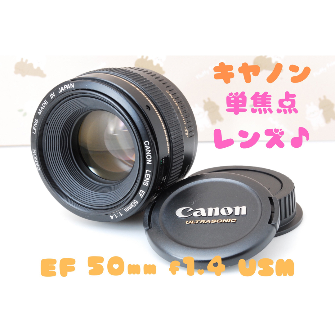 【Canon】EF 50mm F1.4 USM 単焦点 キャノン