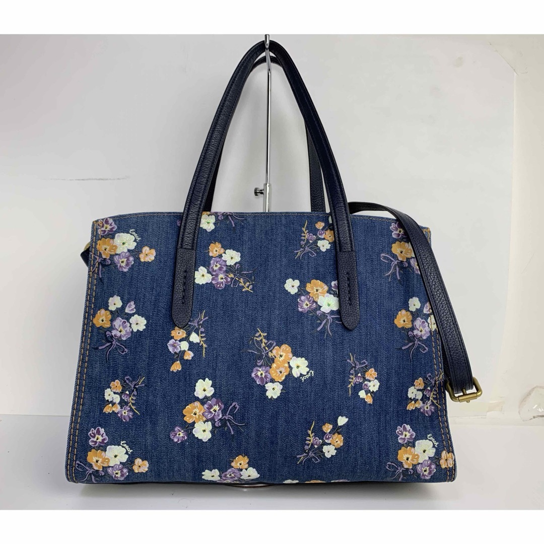 COACH - 美品☆ コーチ COACH デニム 2Way ショルダーバッグ トート