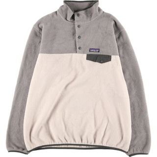 パタゴニア(patagonia)の古着 18年製 パタゴニア Patagonia SYNCHILLA シンチラ スナップT 25455FA18 フリースプルオーバー レディースXL /eaa386326(その他)