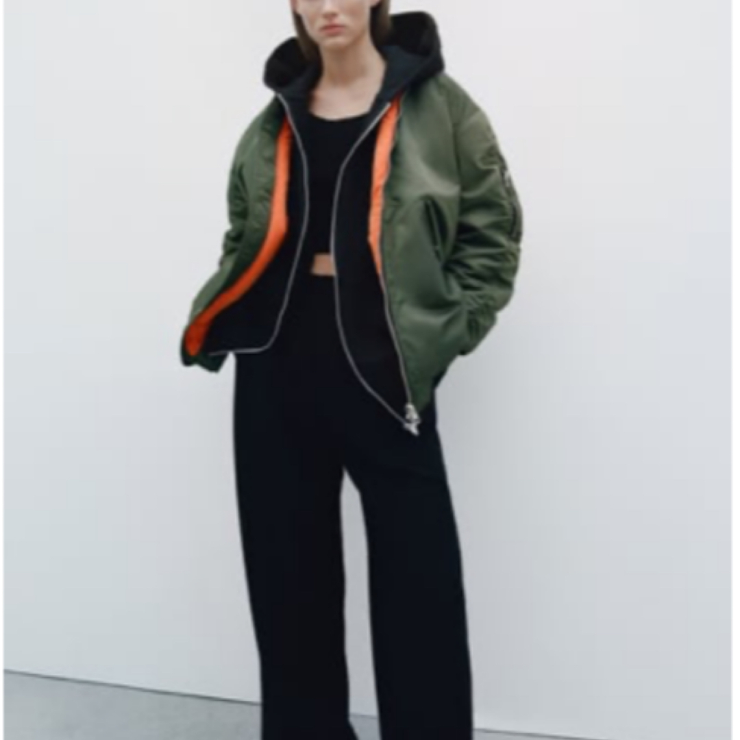 ZARA - ZARAザラロングボンバージャケット美品ビームスアローズ ZARA - ZARAザラロングボンバージャケット美品ビームスアローズ