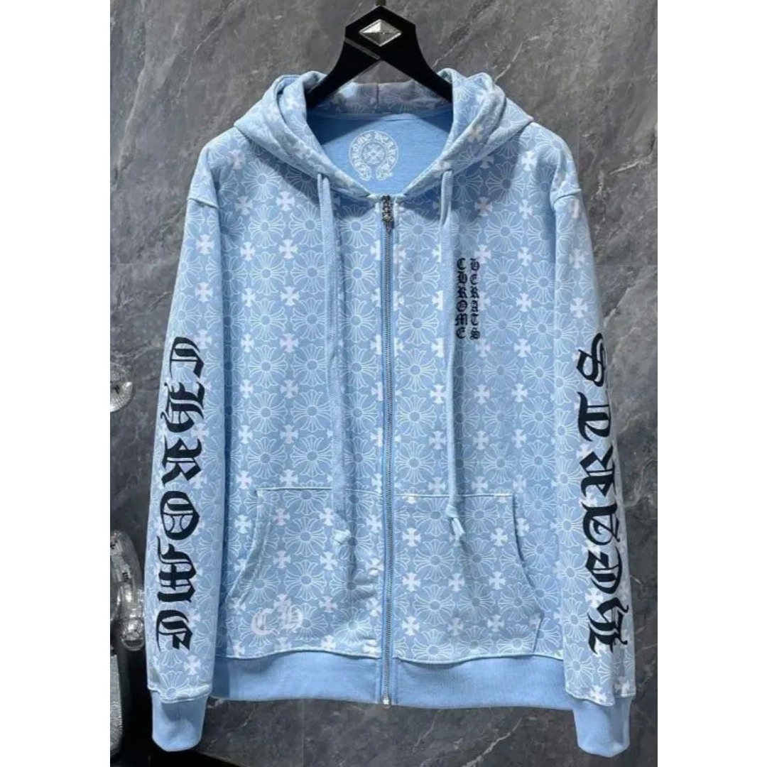 新品Chrome Hearts クロムハーツ パーカー 黑 L