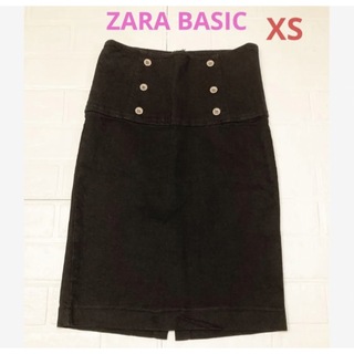 ザラ(ZARA)のZARA BASIC  タイトスカート(ひざ丈スカート)