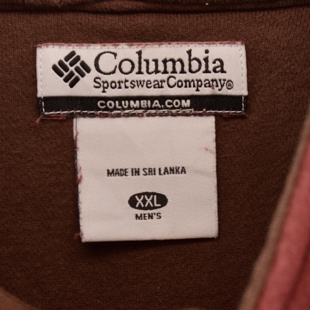 Columbia(コロンビア)の古着 コロンビア Columbia ハーフジップスウェットシャツ トレーナー メンズXXL /eaa330600 メンズのトップス(スウェット)の商品写真