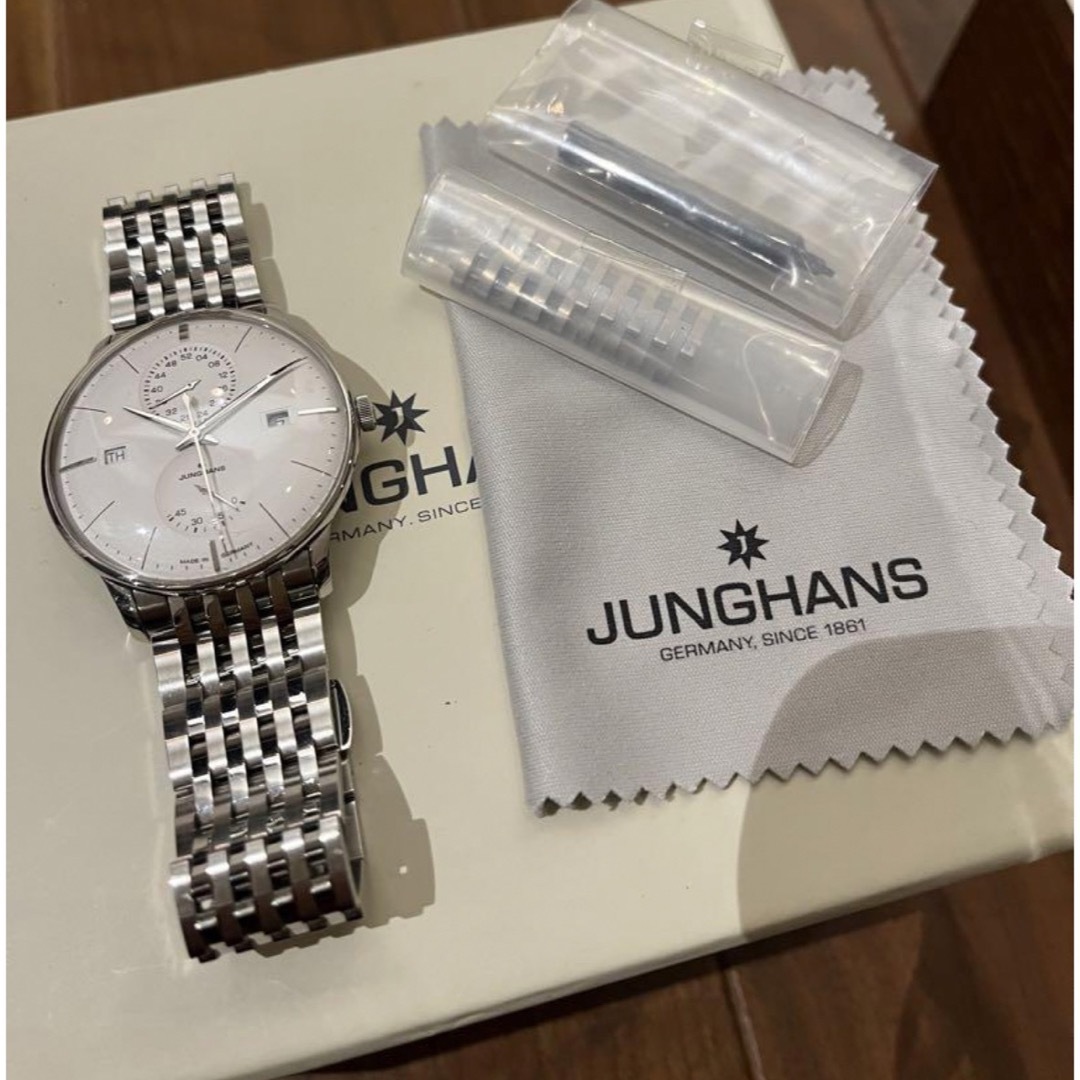 JUNGHANS(ユンハンス)の美品　JUNGHANS   ユンハンス　マイスター　アジェンダ メンズの時計(腕時計(アナログ))の商品写真