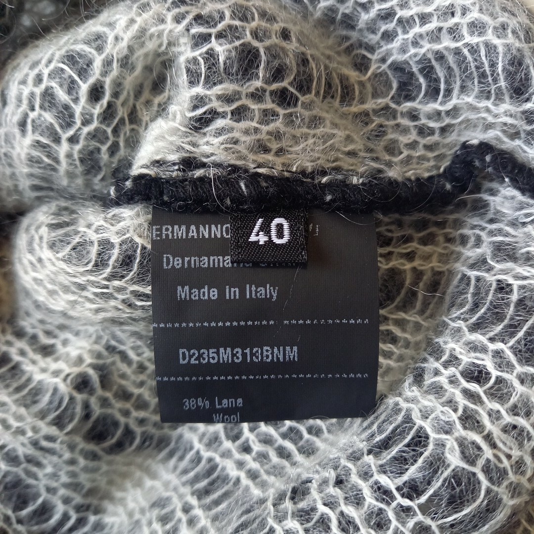 新品 ERMANNO SCERVINO アルパカ混ニット セーター 40サイズ