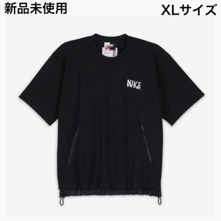 サカイ(sacai)の新品 Nike × Sacai Short Sleeve top Tシャツ xl(Tシャツ/カットソー(半袖/袖なし))