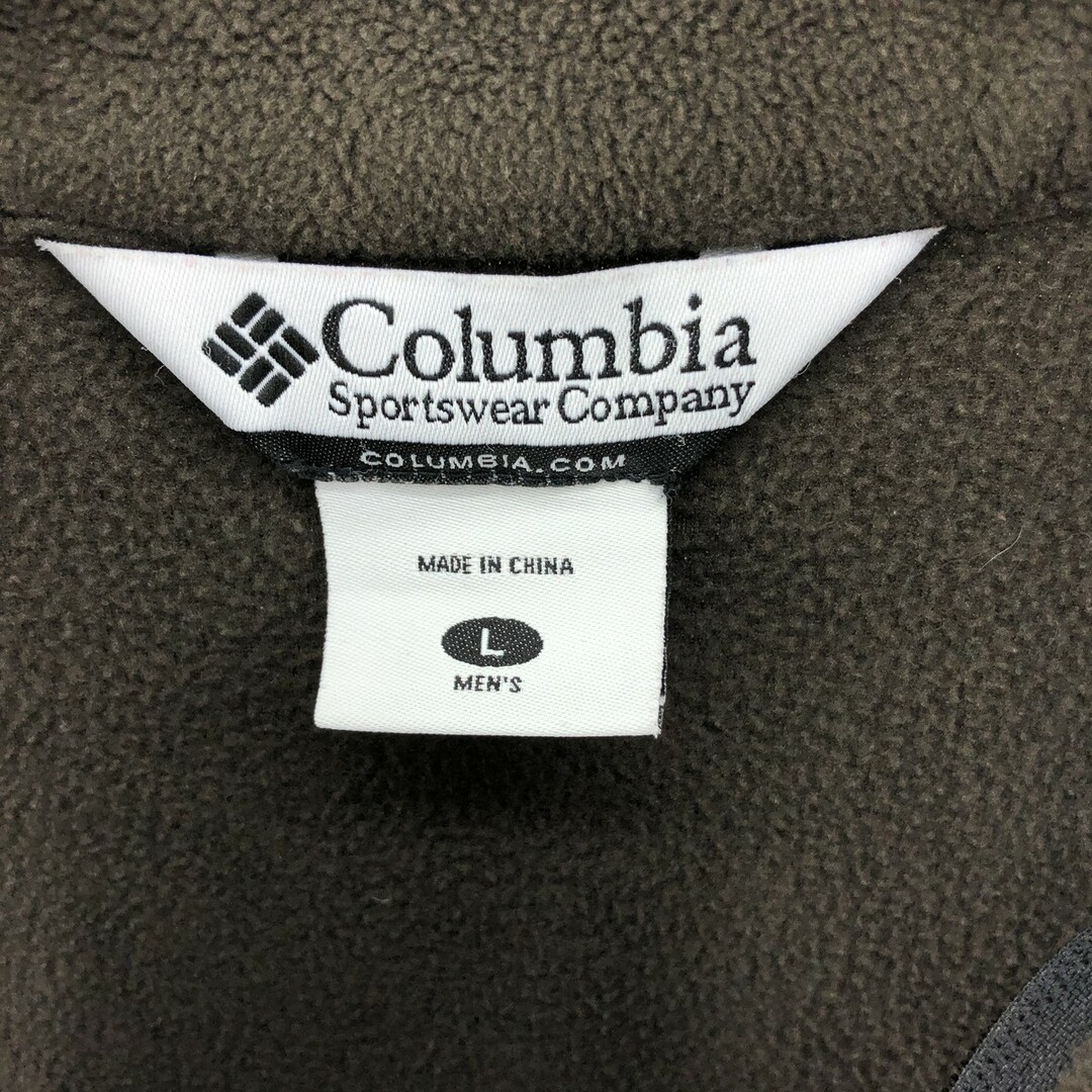 Columbia(コロンビア)の古着 コロンビア Columbia ハーフジップ フリースプルオーバー メンズL /eaa386921 メンズのジャケット/アウター(その他)の商品写真