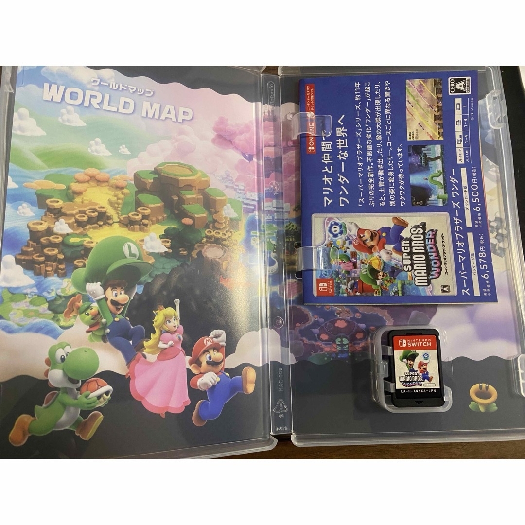 Nintendo Switch(ニンテンドースイッチ)のスーパーマリオブラザーズ ワンダー Switch エンタメ/ホビーのゲームソフト/ゲーム機本体(家庭用ゲームソフト)の商品写真