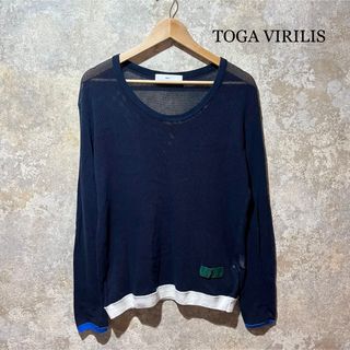 トーガビリリース(TOGA VIRILIS)のTOGA VIRILIS トーガビリリース メッシュカットソー ロンT(カットソー(長袖/七分))