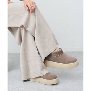 レペットrepetto????コンビレザーショートブーツ37グレー