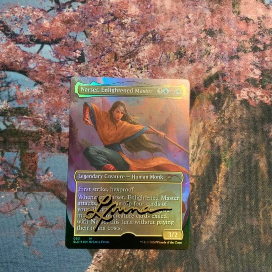 mtg アーティストプルーフ Narset, Enlightened Master Livia Prima 直筆アート