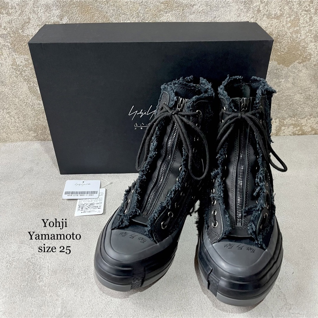 Yohji Yamamoto - 箱付き美品 Yohji Yamamoto VESSEL ハイカット ...