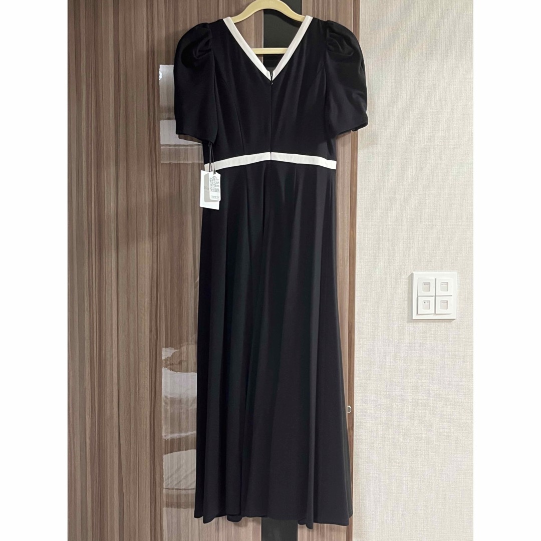 Her lip to - Puff Sleeve Jersey Dress | blackの通販 by ララ's shop