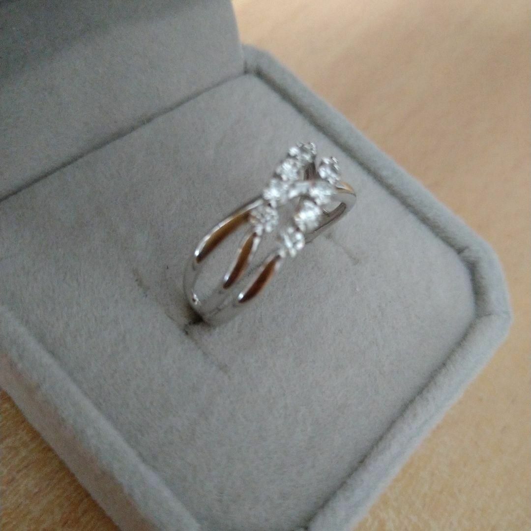　PT900　ダイヤモンドリング　0.5カラット　カシケイ レディースのアクセサリー(リング(指輪))の商品写真