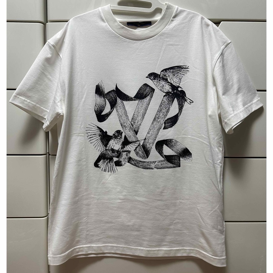 LOUIS VUITTON モノグラムバードＴシャツ ルイヴィトン 白 STシャツ/カットソー(半袖/袖なし)