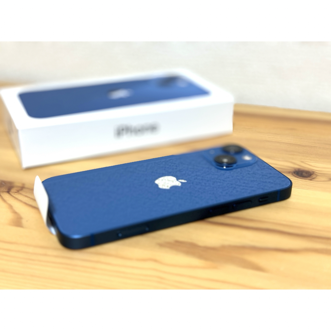 美品 ipone13mini 128GB ブルー 電池100％ SIMフリー