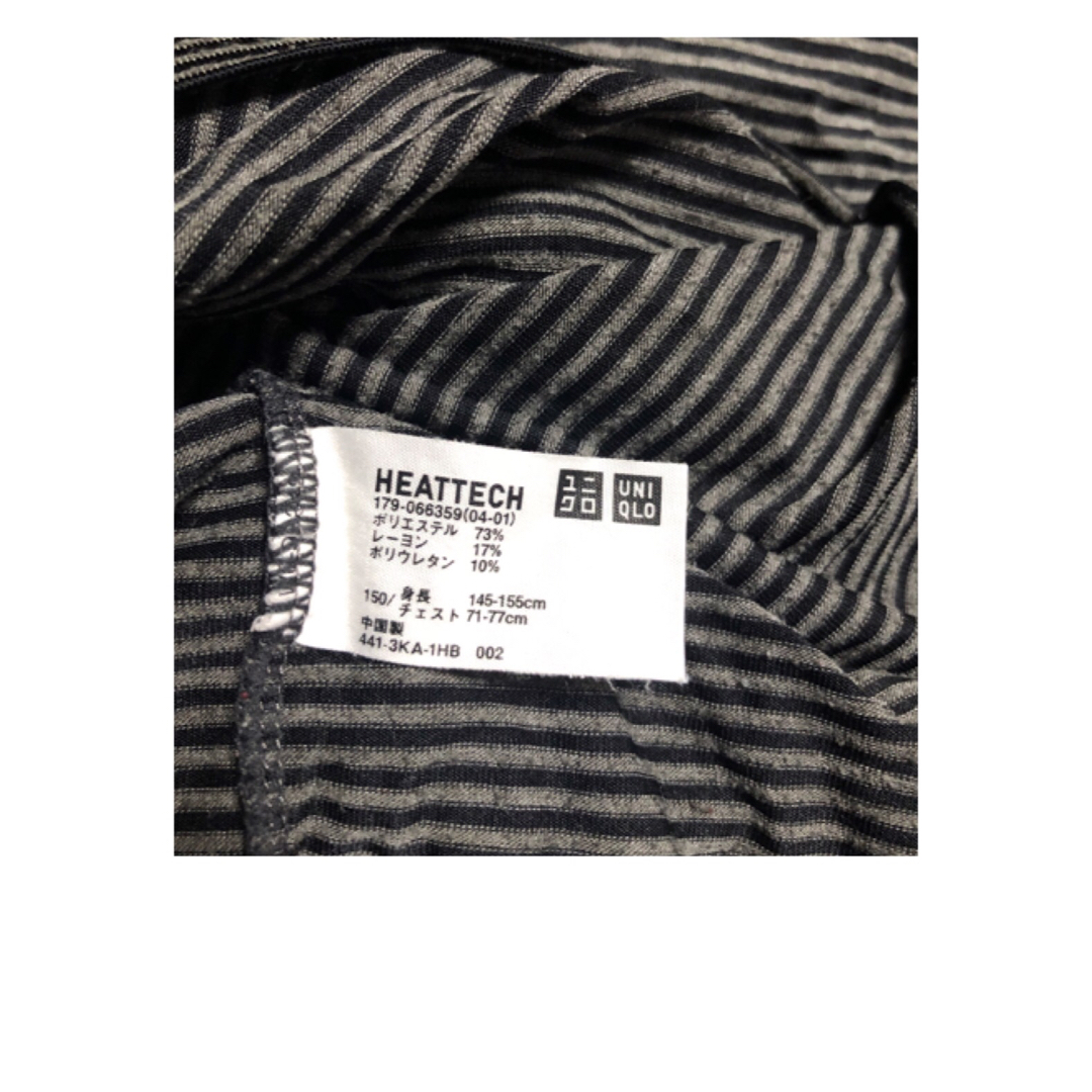 UNIQLO(ユニクロ)のUNIQLO   HEATTECH   サイズ150 キッズ/ベビー/マタニティのキッズ服女の子用(90cm~)(下着)の商品写真