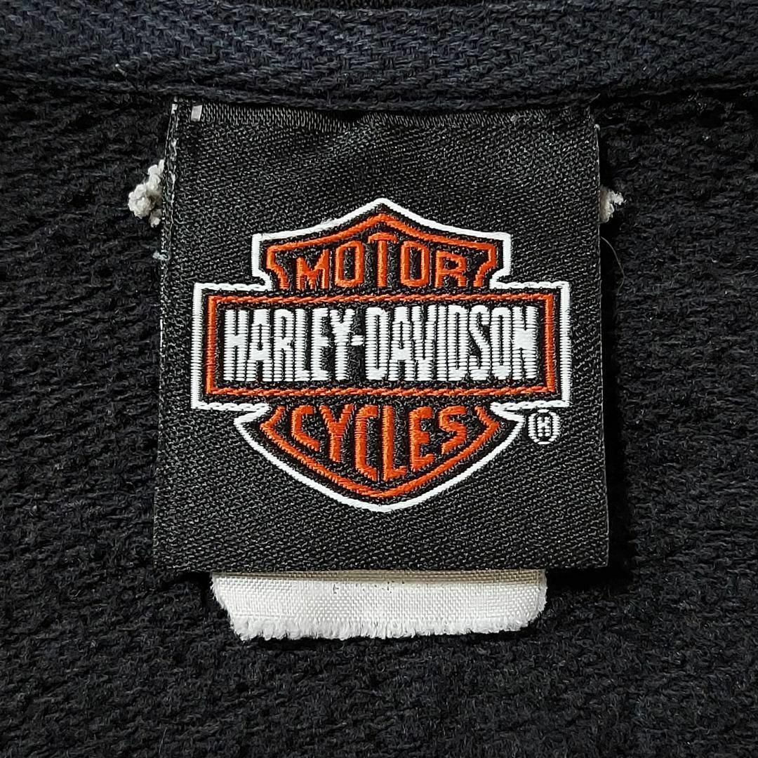 Harley Davidson   ハーレーダビッドソン プリントパーカー ジップ