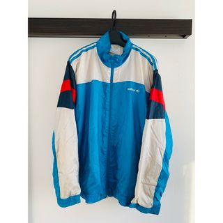 アディダス(adidas)のadidas ビンテージ ナイロンジャケット Lサイズ vintage(ナイロンジャケット)