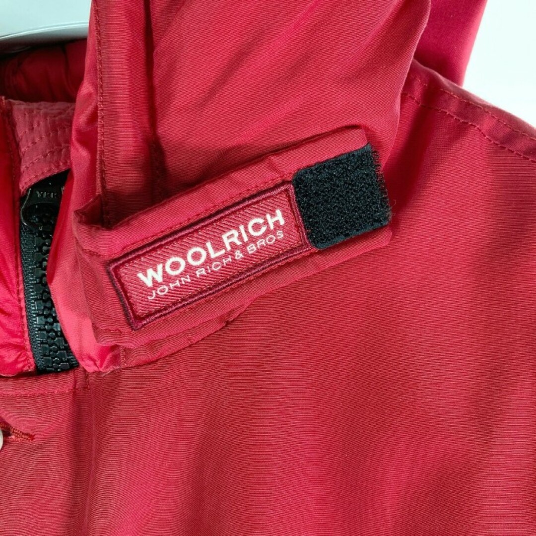 ★WOOLRICH ウールリッチ ARCTIC PARKA NF RAMAR CLOTH アークティックパーカー ダウンジャケット WOCPS2476D  レッド sizeS 4